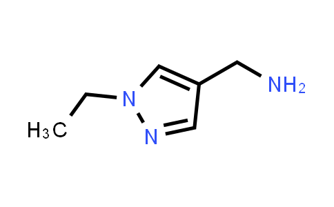 CAS No. 856696-09-8, (1-Ethylpyrazol-4-yl)methanamine