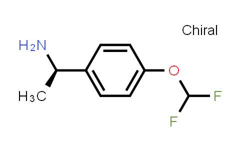 856758-57-1 | Benzenemethanamine, 4-(difluoromethoxy)-α-methyl-, (αR)-
