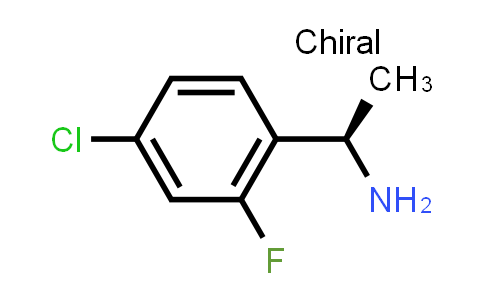 856758-58-2 | Benzenemethanamine, 4-chloro-2-fluoro-α-methyl-, (αR)-