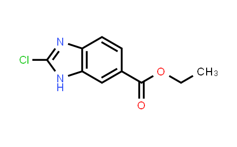 CAS No. 857035-29-1, Ethyl 2-chloro-1H-benzo[d]imidazole-6-carboxylate