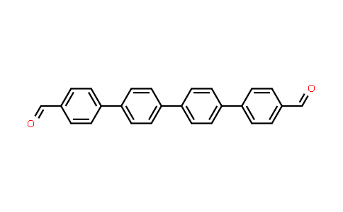 CAS No. 857412-06-7, [1,1':4',1'':4'',1'''-quaterphenyl]-4,4'''-dicarbaldehyde
