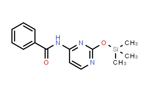 CAS No. 85743-99-3, N-(2-((trimethylsilyl)oxy)pyrimidin-4-yl)benzamide