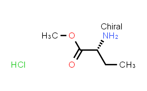 CAS No. 85774-09-0, Methyl (R)-2-aminobutanoate hydrochloride