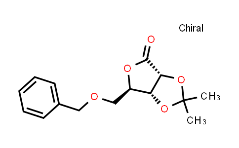 CAS No. 85846-80-6, (3aR,6R,6aR)-6-(benzyloxymethyl)-2,2-dimethyldihydrofuro[3,4-d][1,3]dioxol-4(3aH)-one