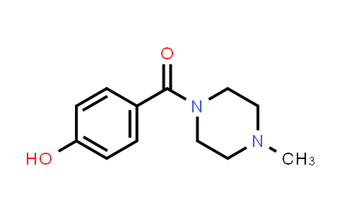 CAS No. 85858-94-2, (4-Hydroxyphenyl)(4-methylpiperazin-1-yl)methanone
