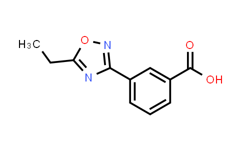 CAS No. 859155-81-0, 3-(5-Ethyl-1,2,4-oxadiazol-3-yl)benzoic acid