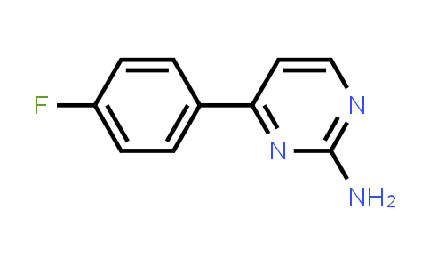 CAS No. 85979-49-3, 4-(4-Fluorophenyl)pyrimidin-2-amine