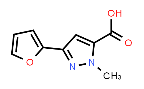CAS No. 859851-00-6, 3-(2-Furyl)-1-methyl-1H-pyrazole-5-carboxylic acid