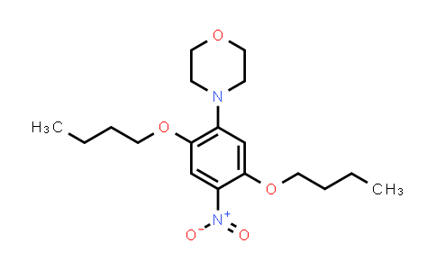 CAS No. 86-15-7, 4-(2,5-Dibutoxy-4-nitrophenyl)morpholine