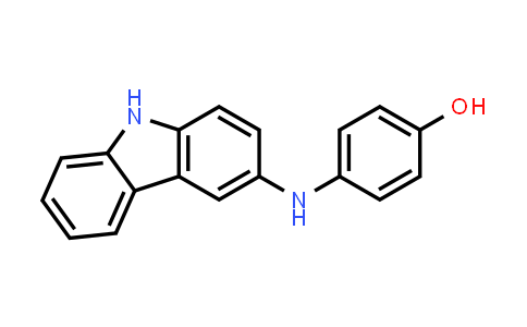 CAS No. 86-72-6, 4-(9H-Carbazol-3-ylamino)phenol
