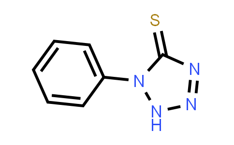 CAS No. 86-93-1, 1-Phenyl-1,2-dihydro-5H-tetrazole-5-thione