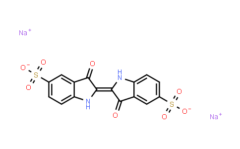 CAS No. 860-22-0, Sodium 3,3'-dioxo-[2,2'-biindolinylidene]-5,5'-disulfonate