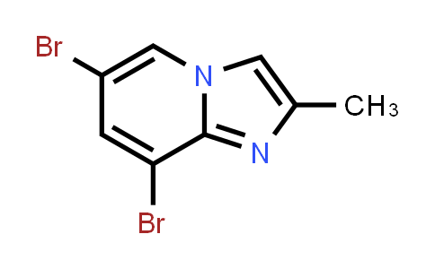 CAS No. 860260-49-7, 6,8-Dibromo-2-methylimidazo[1,2-a]pyridine