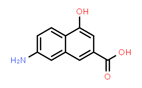 CAS No. 860364-32-5, 2-Naphthalenecarboxylic acid, 7-amino-4-hydroxy-