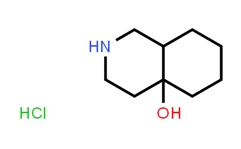 CAS No. 860371-35-3, Decahydroisoquinolin-4a-ol hydrochloride