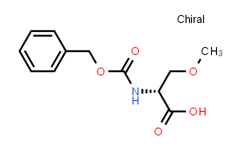 CAS No. 86096-35-7, (R)-2-(benzyloxycarbonylamino)-3-methoxypropanoic acid
