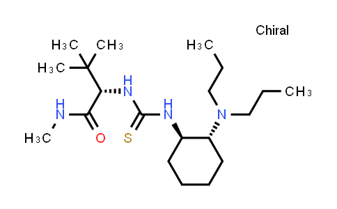 CAS No. 860994-52-1, (2S)-2-[[[[(1R,2R)-2-(Dipropylamino)cyclohexyl]amino]thioxomethyl]amino]-N,3,3-trimethylbutanamide
