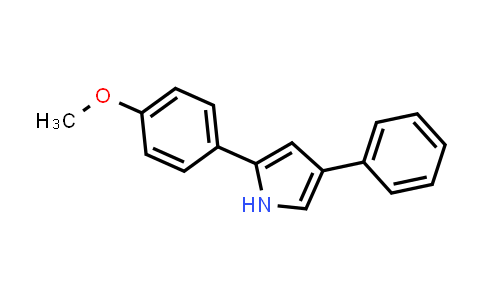 CAS No. 861033-77-4, 2-(4-Methoxyphenyl)-4-phenyl-1H-pyrrole