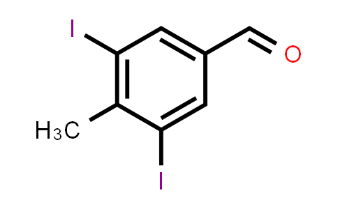 CAS No. 861118-00-5, 3,5-Diiodo-4-methylbenzaldehyde