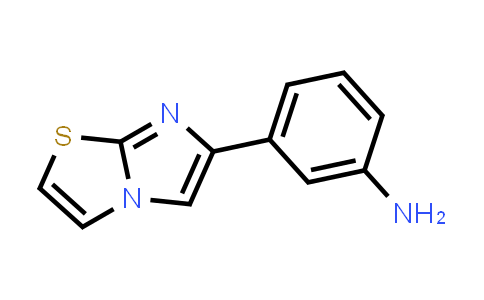 CAS No. 861206-26-0, (3-Imidazo[2,1-b][1,3]thiazol-6-ylphenyl)amine