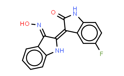 CAS No. 861214-33-7, 5'-Fluoroindirubinoxime