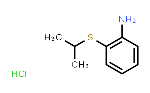 CAS No. 861343-73-9, 2-(Isopropylthio)aniline hydrochloride