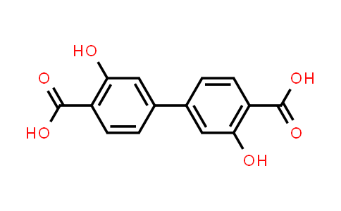 CAS No. 861533-46-2, 3,3'-Dihydroxy-[1,1'-biphenyl]-4,4'-dicarboxylic acid