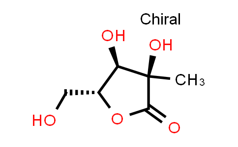 CAS No. 86204-17-3, (3R,4R,5R)-3,4-Dihydroxy-5-(hydroxymethyl)-3-methyldihydrofuran-2(3H)-one