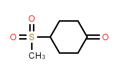 CAS No. 862129-72-4, 4-(Methylsulfonyl)cyclohexan-1-one