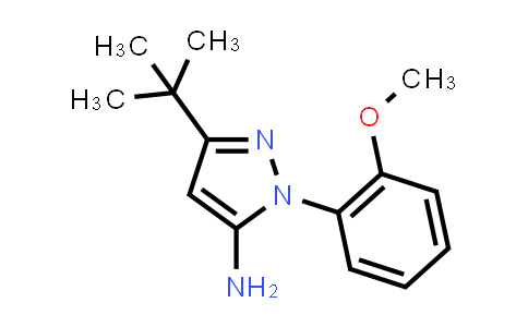 CAS No. 862368-61-4, 3-(tert-Butyl)-1-(2-methoxyphenyl)-1H-pyrazol-5-amine