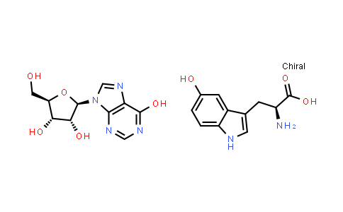 CAS No. 86248-48-8, Tryptophan, 5-hydroxy-, compd. with inosine (1:1)