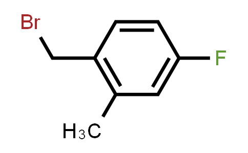 CAS No. 862539-91-1, 1-(Bromomethyl)-4-fluoro-2-methylbenzene