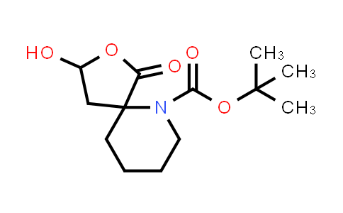 CAS No. 862711-28-2, 2-Oxa-6-azaspiro[4.5]decane-6-carboxylic acid, 3-hydroxy-1-oxo-, 1,1-dimethylethyl ester