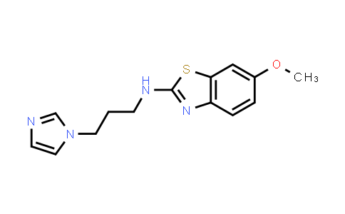 CAS No. 862820-93-7, N-[3-(1H-imidazol-1-yl)propyl]-6-methoxy-1,3-benzothiazol-2-amine