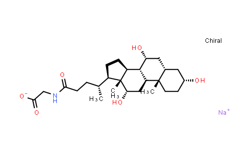 CAS No. 863-57-0, Glycocholic acid (sodium)