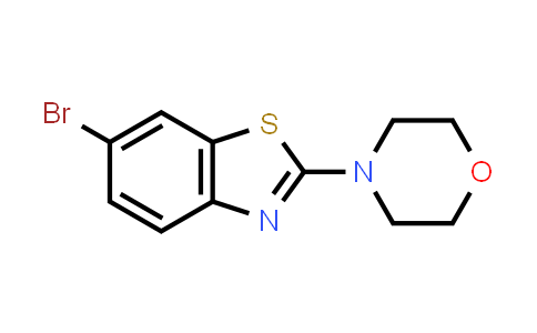 CAS No. 863001-17-6, 6-Bromo-2-morpholin-4-yl-1,3-benzothiazole