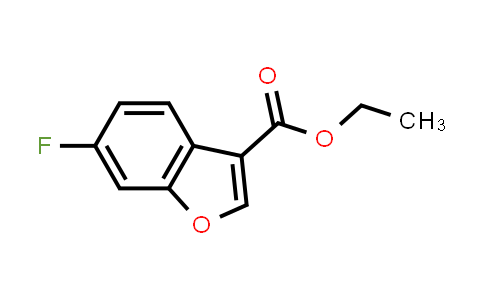 CAS No. 863250-72-0, Ethyl 6-fluorobenzofuran-3-carboxylate