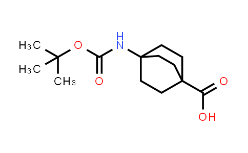 CAS No. 863304-76-1, 4-((tert-Butoxycarbonyl)amino)bicyclo[2.2.2]octane-1-carboxylic acid