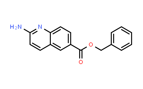 CAS No. 863492-35-7, Benzyl 2-aminoquinoline-6-carboxylate