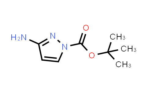CAS No. 863504-84-1, tert-Butyl 3-amino-1H-pyrazole-1-carboxylate