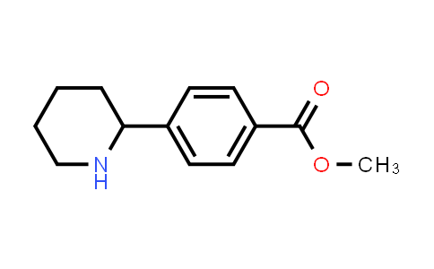 CAS No. 863869-85-6, Methyl 4-(piperidin-2-yl)benzoate