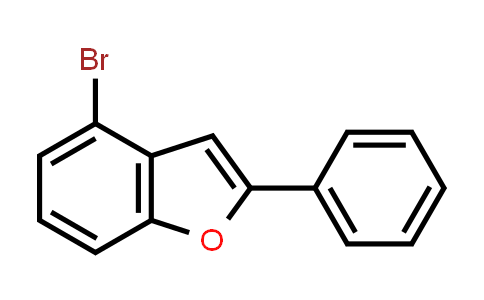 CAS No. 863870-92-2, 4-Bromo-2-phenylbenzofuran