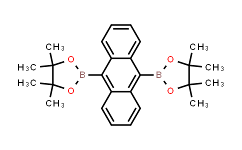 CAS No. 863992-56-7, 9,10-Bis(4,4,5,5-tetramethyl-1,3,2-dioxaborolan-2-yl)anthracene
