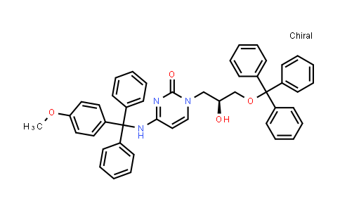 MC575538 | 864068-43-9 | (S)-1-(2-hydroxy-3-(trityloxy)propyl)-4-(((4-methoxyphenyl)diphenylmethyl)amino)pyrimidin-2(1H)-one