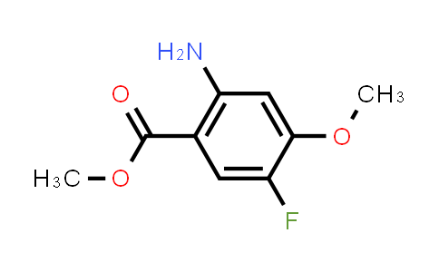 CAS No. 864292-99-9, Methyl 2-amino-5-fluoro-4-methoxybenzoate