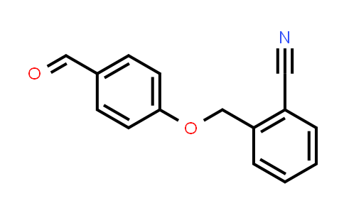 CAS No. 864718-38-7, 2-[(4-Formylphenoxy)methyl]benzonitrile