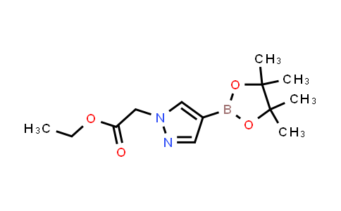 CAS No. 864754-16-5, Ethyl 2-(4-(4,4,5,5-tetramethyl-1,3,2-dioxaborolan-2-yl)-1H-pyrazol-1-yl)acetate