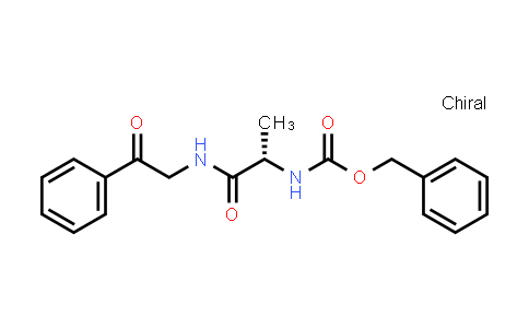 864825-19-4 | Carbamic acid, [(1S)-1-methyl-2-oxo-2-[(2-oxo-2-phenylethyl)amino]ethyl]-, phenylmethyl ester