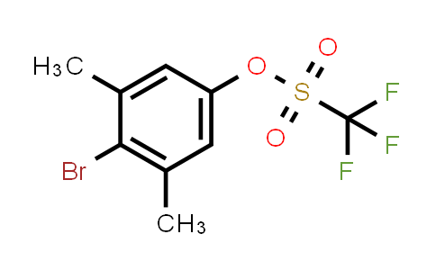 864825-79-6 | Methanesulfonic acid, trifluoro-, 4-bromo-3,5-dimethylphenyl ester