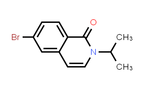 CAS No. 864867-02-7, 6-Bromo-2-isopropylisoquinolin-1(2H)-one